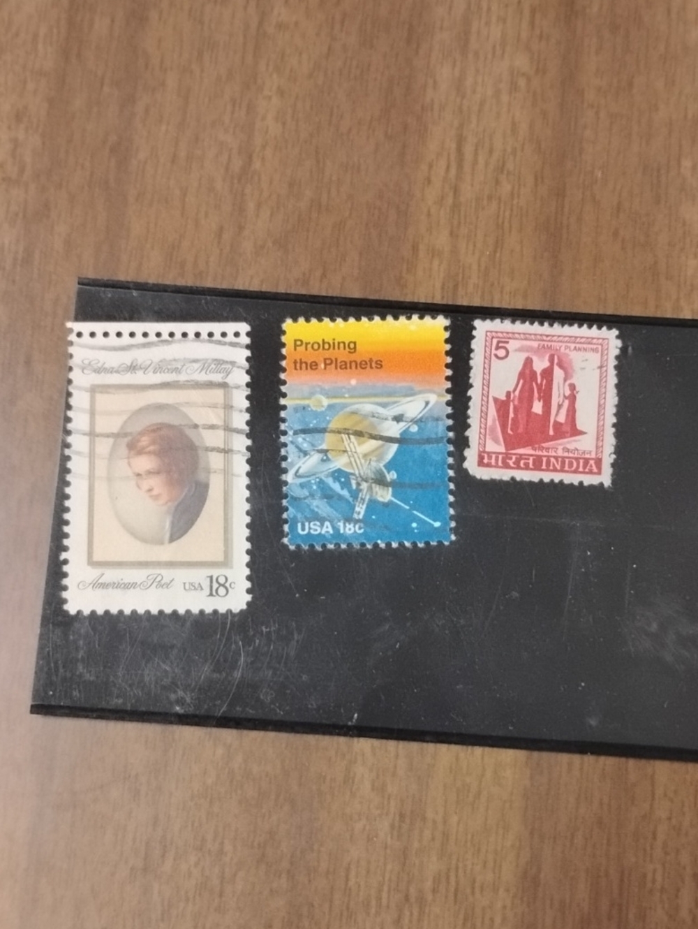 Vintage Collectible Postage Stamps - Multicolor Set